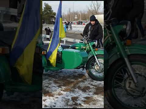 Запорожский мост. Смешной
