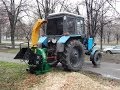 Дереводробилка тракторная с гидроподачей