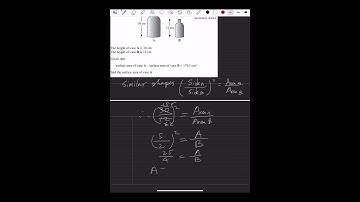 ￼2024 Edexcel IGCSE maths 1HR similar shapes