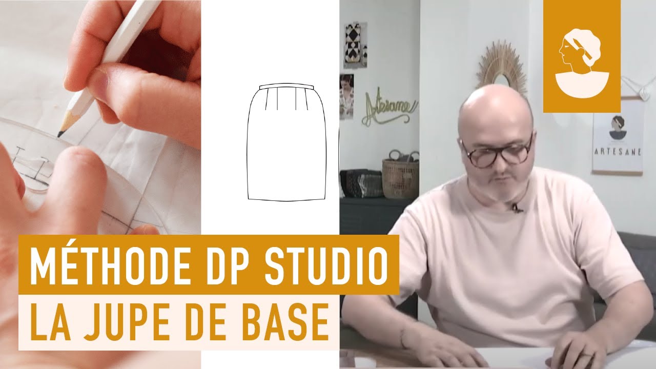 Apprenez à construire construire votre jupe de base sur Artesane.com