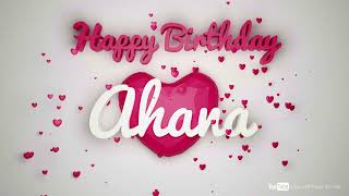 Ahana #birthday #special #video #Ahana #wishes