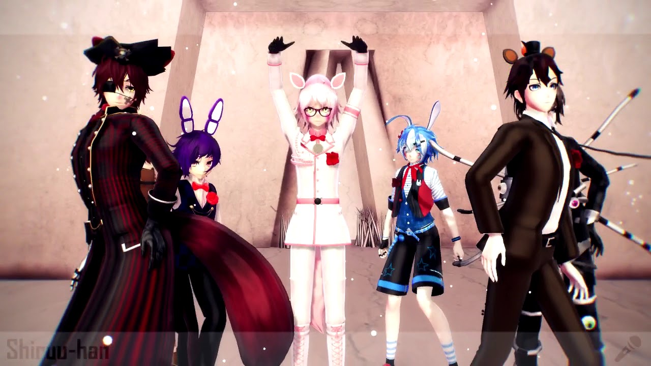 (MMD x FNAF) Bboom Bboom Short (Male FNAF Version)