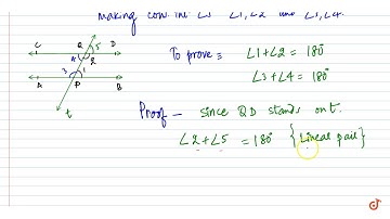 If a transversal intersects two parallel lines; then each pair of consecutive interior angles