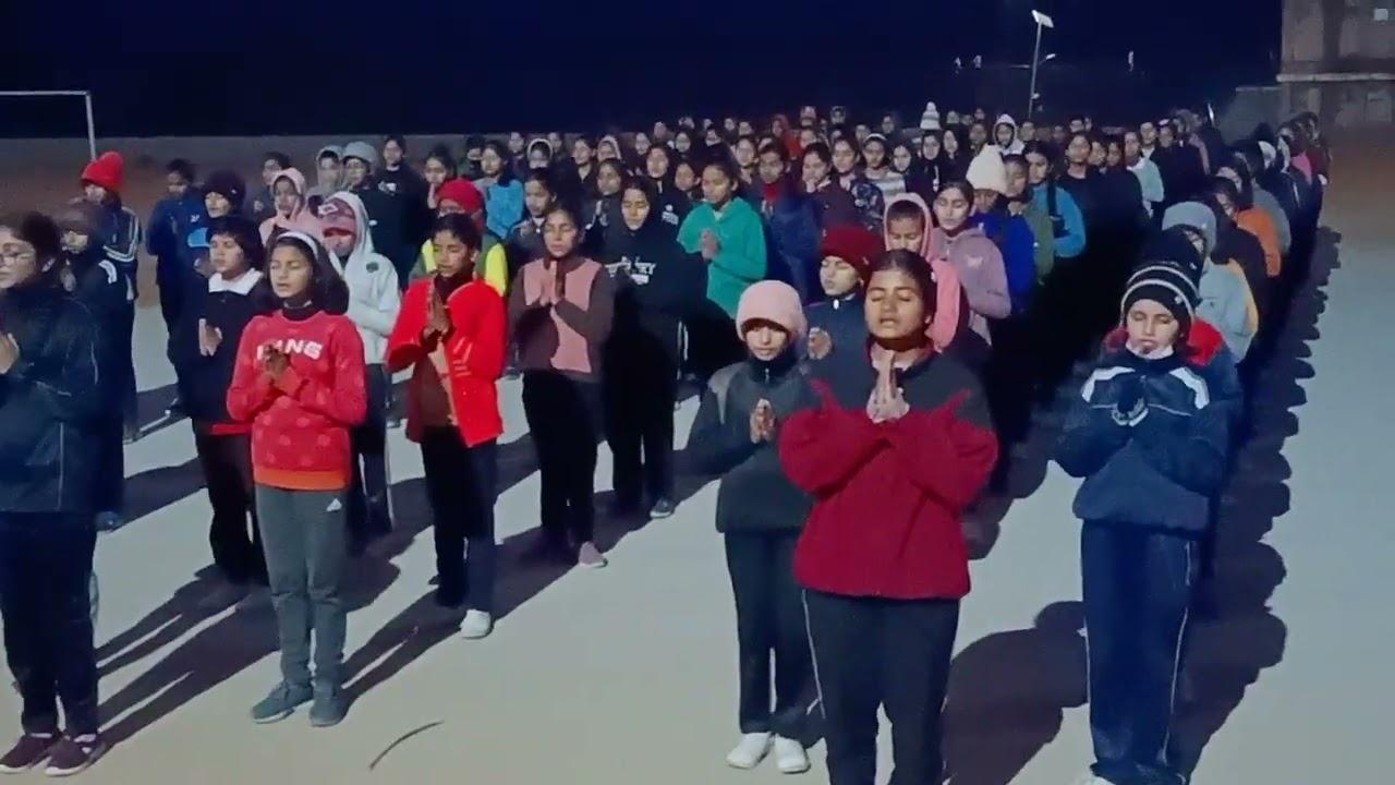 # JNV evening Roll call