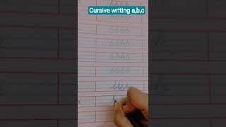 Cursive writing a to d | Cursive abcd | Cursive writing abcd | Cursive letters | Cursive handwriting