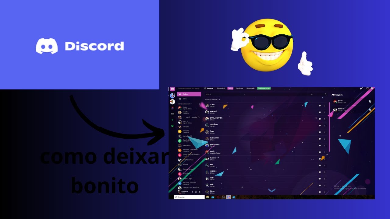 como deixar o discord bonito YouTube