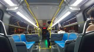 On board 2016 Nova LFS 8302 on the S44 to Saint George Ferry