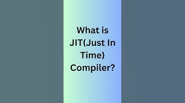 What is JIT (Just In Time) Compiler in Java?  | How JIT Works & Boosts Performance#java #techshorts