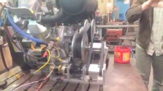 Electronically Actuated Quarterscale CVT - Initial Testing