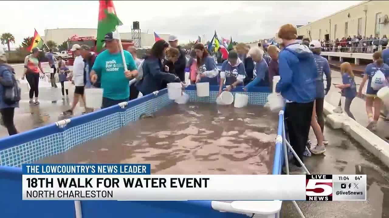 VIDEO: Water Mission holds 18th annual Walk for Water event in North Charleston