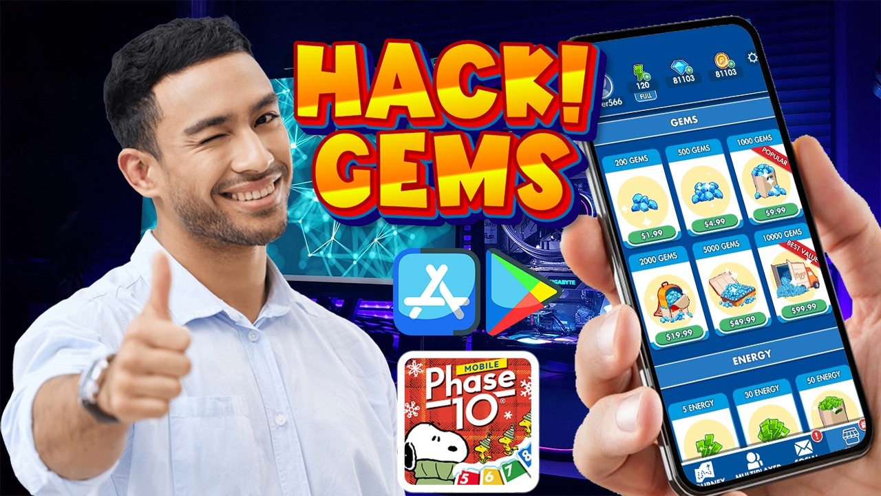 phase 10 hack / get unlimited free gems & energy & coins in phase 10 mod apk for android & ios 2026