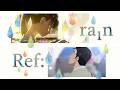 [4K AMV] 「Ref:rain」-「恋如雨止/愛在雨過天晴時]」ED完整版AMV - Aimer / 恋は雨上がりのように AMV