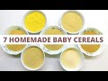 How to make cereal powder for baby  6  7  8 months baby  how to make cereal powder at home