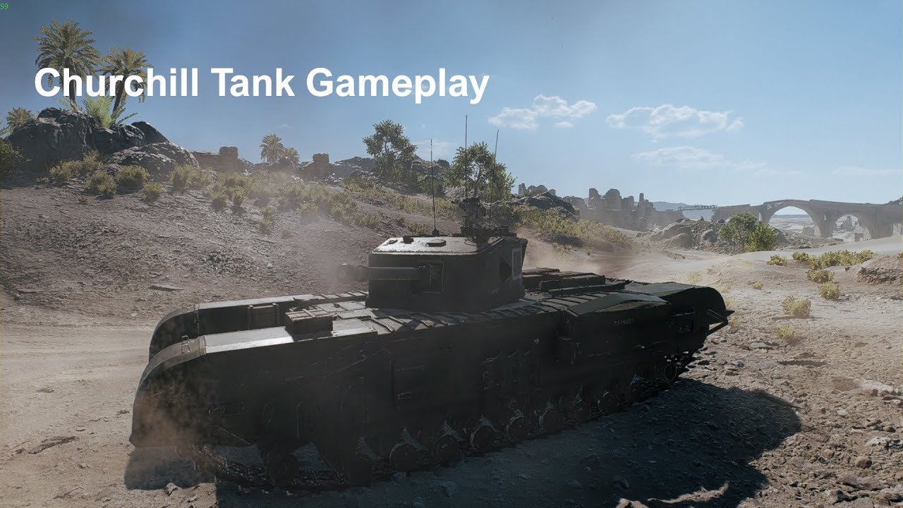 Battlefield V Churchill Tank Gameplay