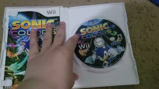 Sonic colors wii dvd 📀 