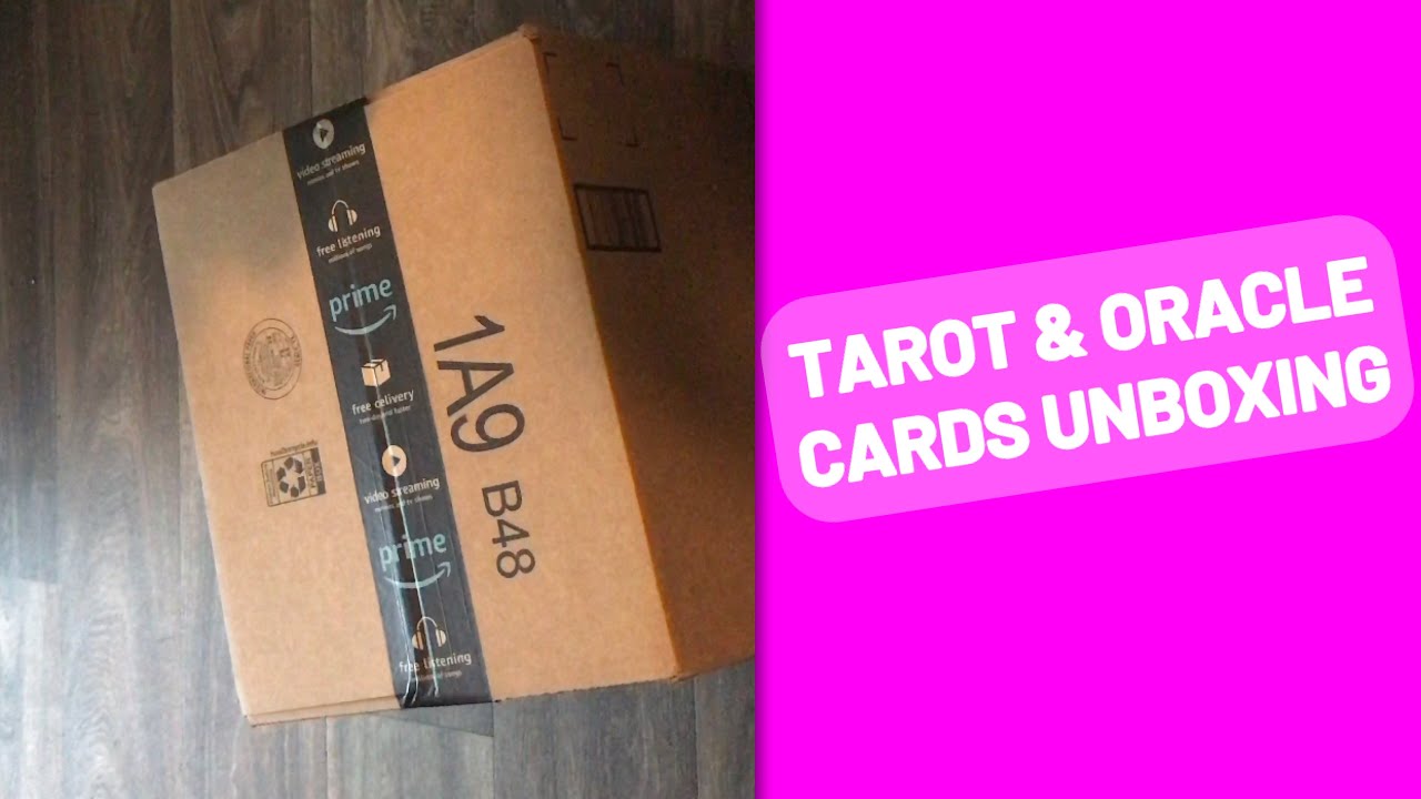 TAROT & ORACLE CARDS UNBOXING AMAZON PRIME YouTube