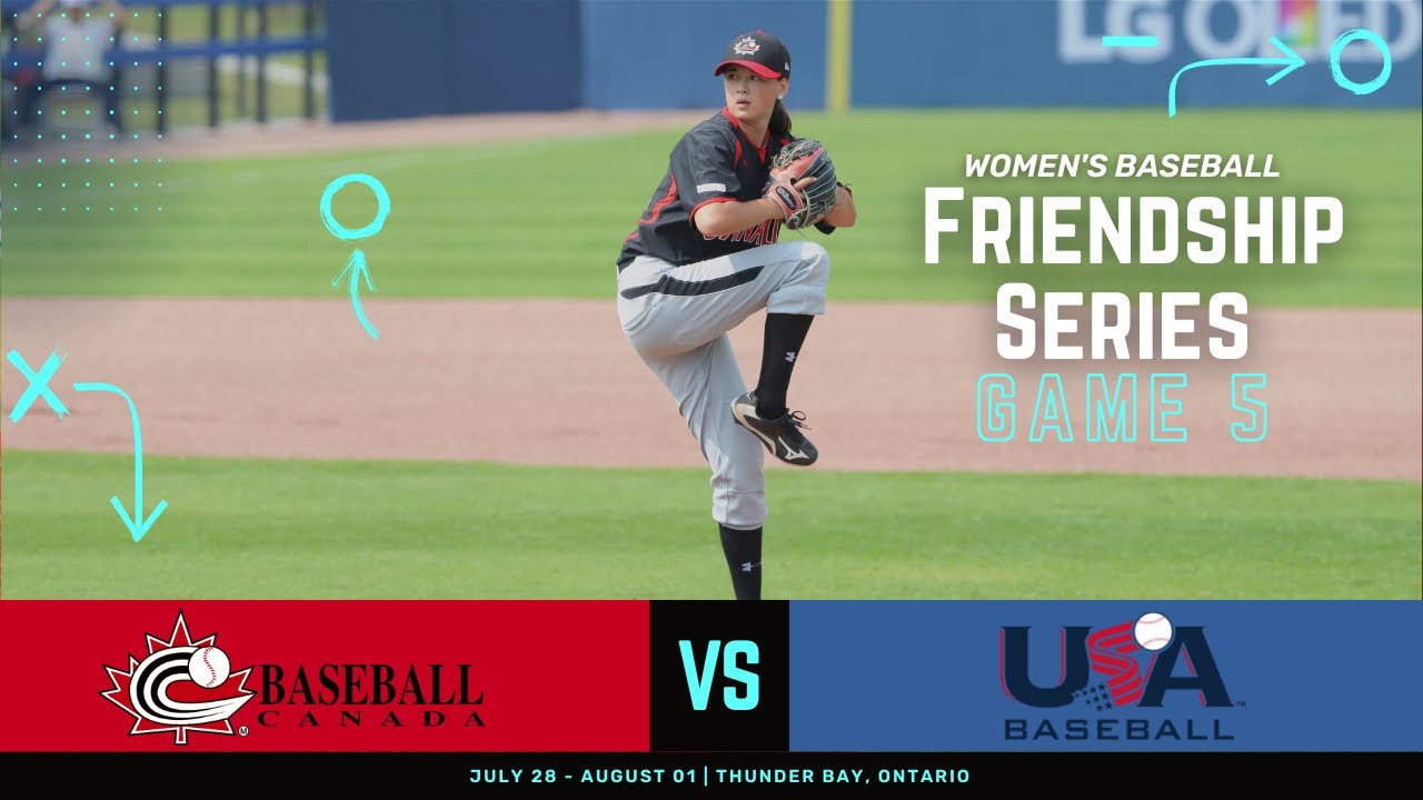 Women's Baseball Friendship Series Game 5 YouTube