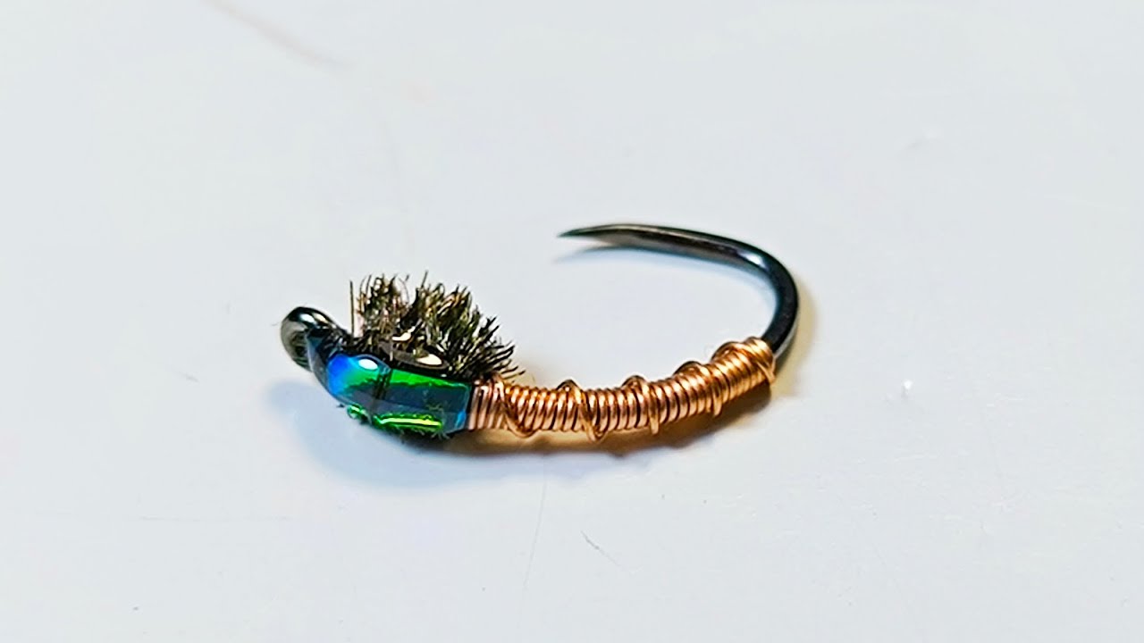Flashback Brassie Nymph. How to tie 
