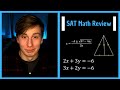 SAT Math Test FULL Review (50 Problems) || Algebra & Geometry, Calculator & Non-Calculator