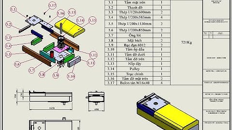 Hướng dẫn tạo khung tên bản vẽ bằng phần mềm Solidworks