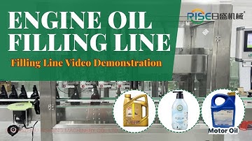 ENGINE OIL FILLING MACHINE | SERVO TRACKING FILLING LINE | AUTOMATIC LIQUID FILLER DEMO