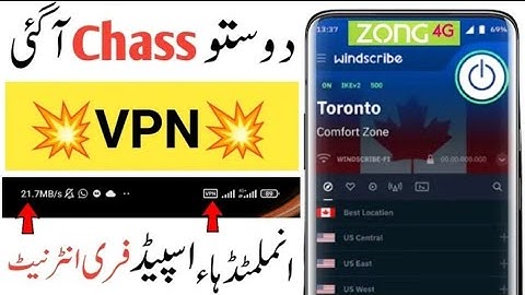 Unlimited VPN New Files | Zong Free Internet 2021 | 5MB Speed New File