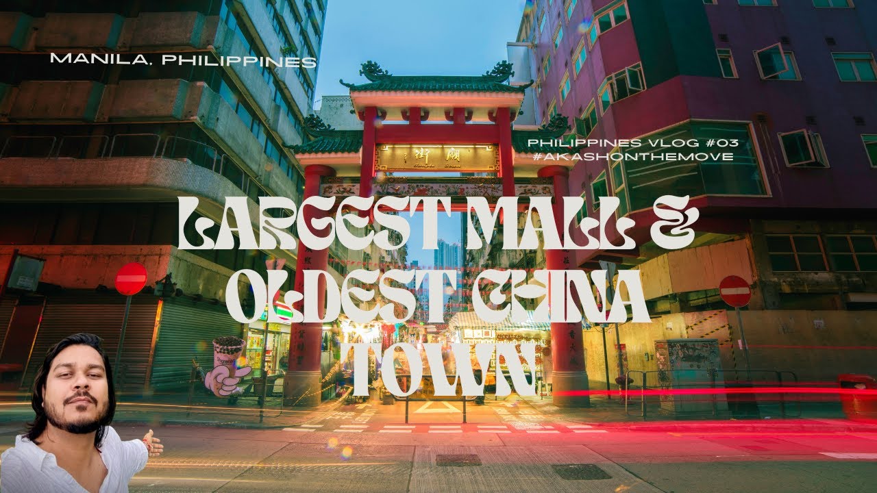 World’s Biggest Malls + Oldest Chinatown 🇵🇭 | Manila, Philippines Travel Vlog