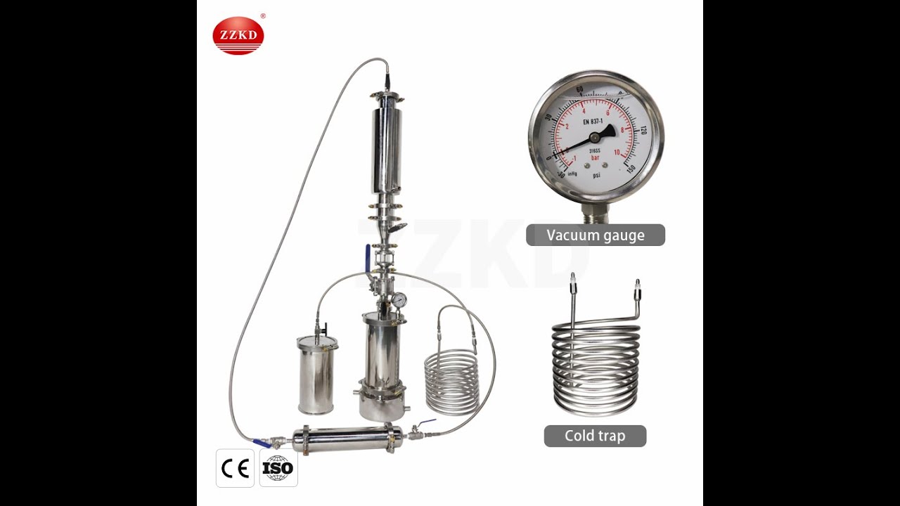 BHO Mini Closed Loop Extraction Equipment For Sale