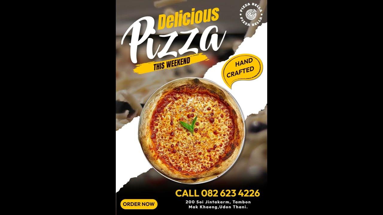 Pizza Bella Udon Thani Short 9 อุดรธานี พิซซ่า udonthani udon 