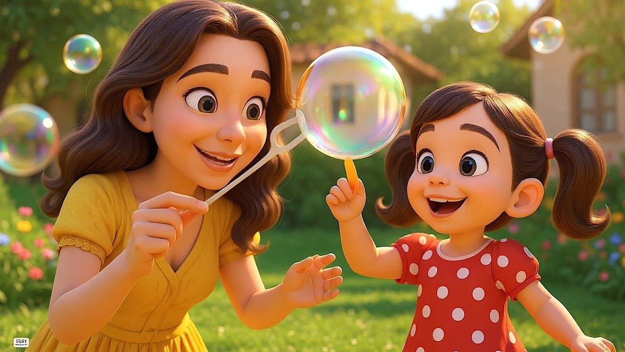 Mama ma małą dziewczynkę 👶💖 Piosenka dla niemowląt i dzieci 👩‍👧🌺 - Piosenki dla Dzieci