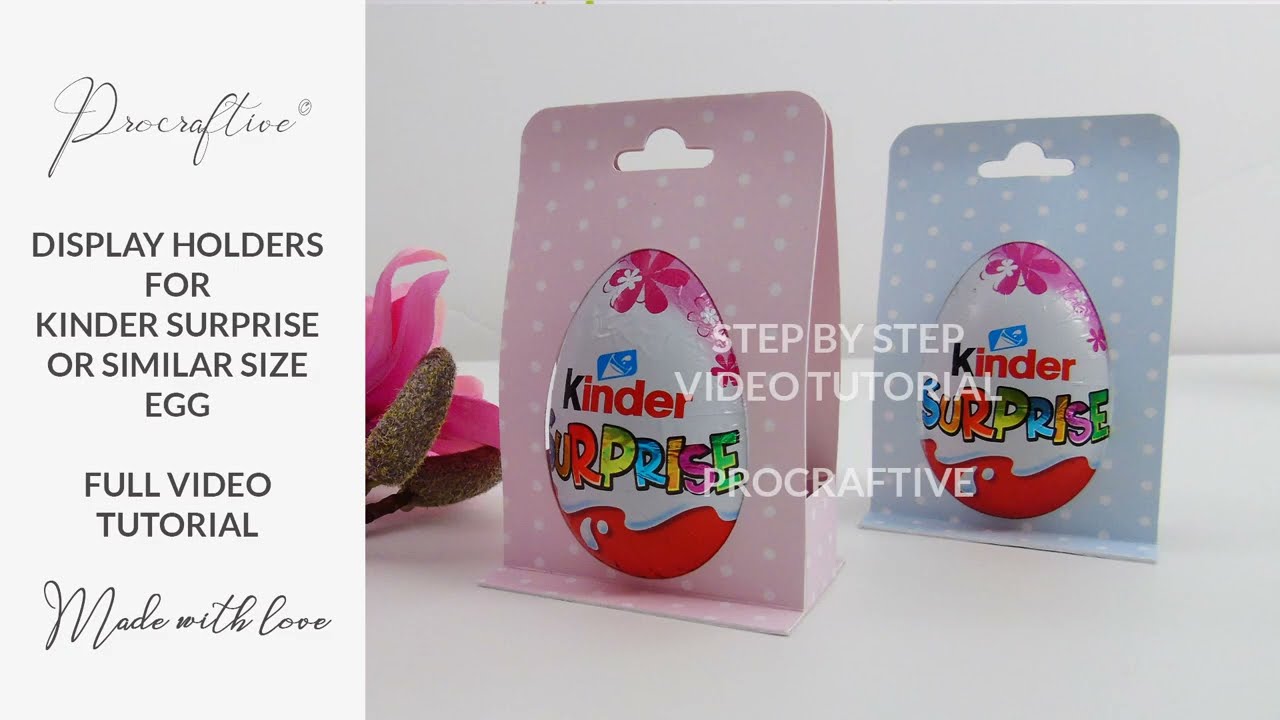 KINDER SURPRISE OR EASTER EGG DISPLAY GIFT HOLDERS