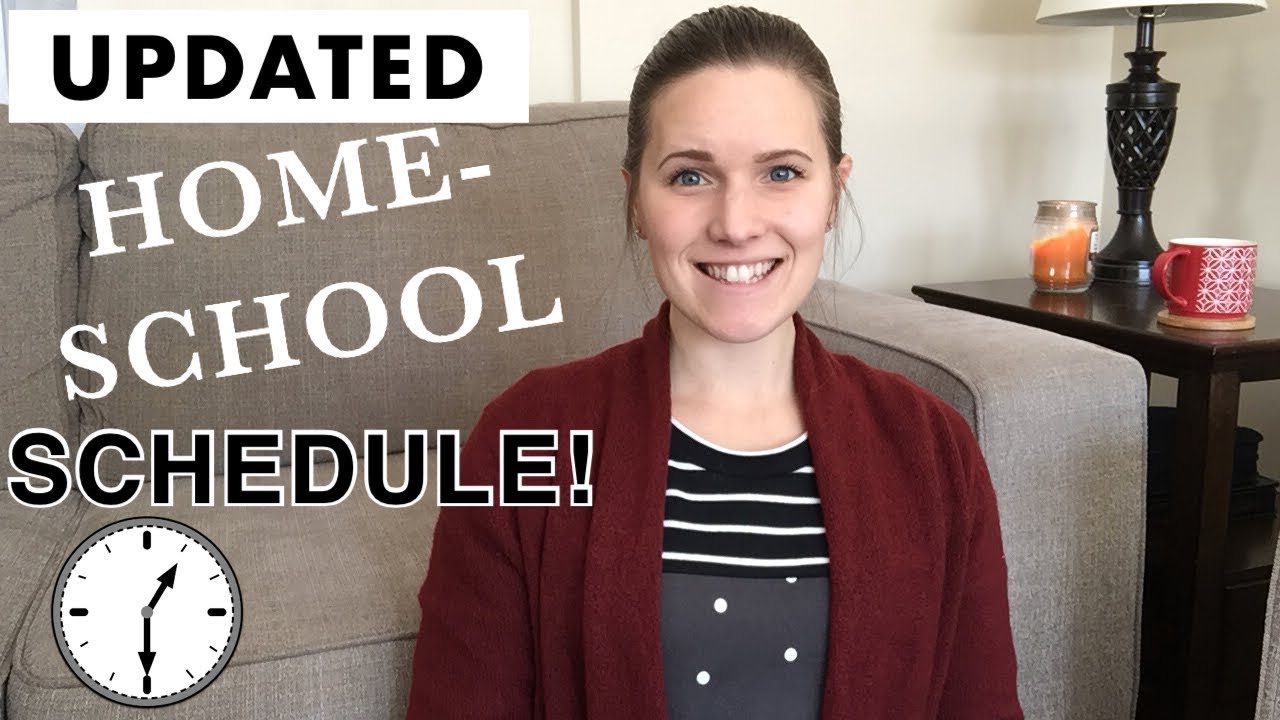 NEW, UPDATED HOMESCHOOL SCHEDULE & ROUTINE!