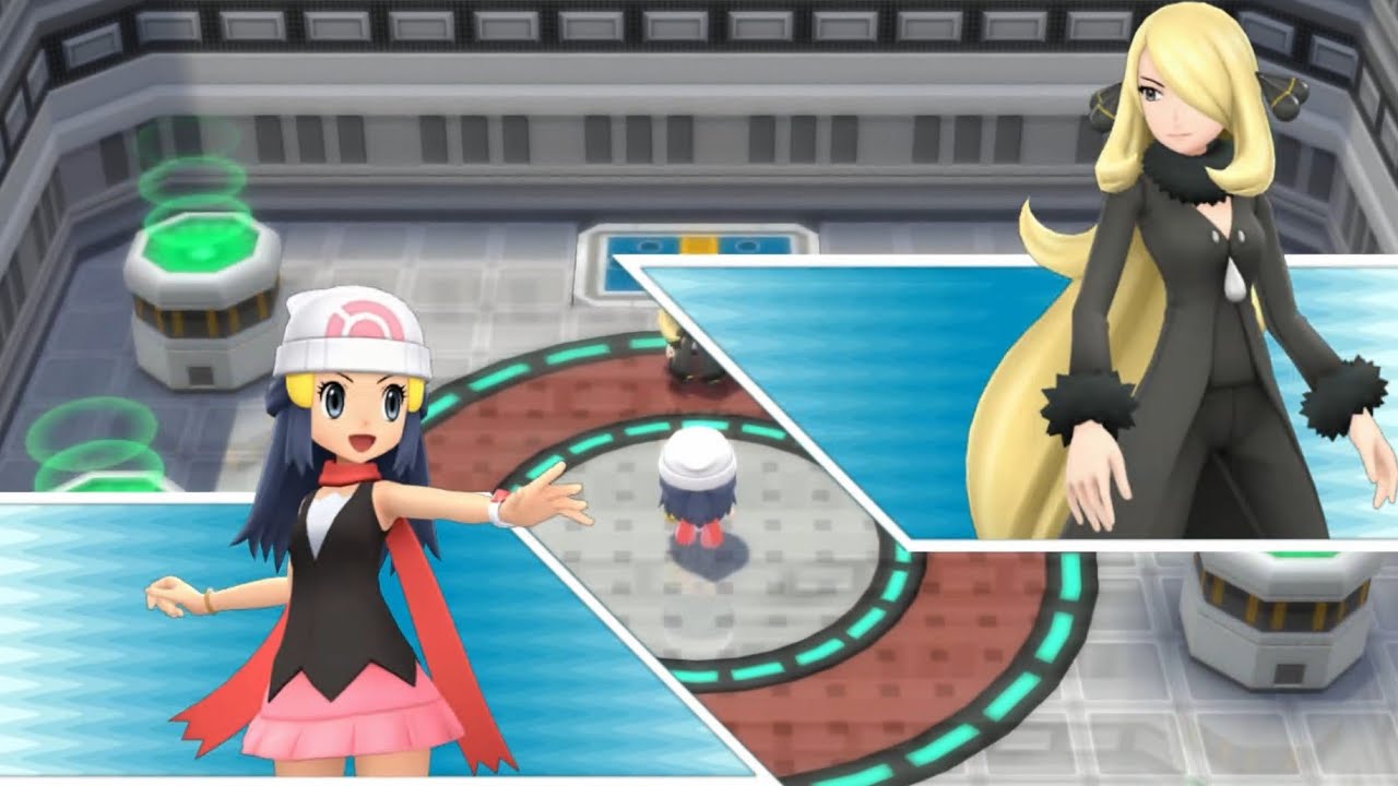 ダイパリメイク　シロナ戦