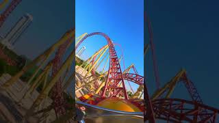 🦖 Velociraptor - IMG Worlds of Adventure #rollercoaster #themepark #amusementpark