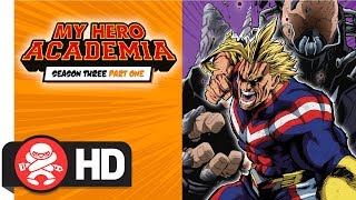 My Hero Academia - Season 3 Part 1 DVD / Blu-Ray Combo My Hero Academia - Season 3 Part 1 DVD / Blu-Ray Combo