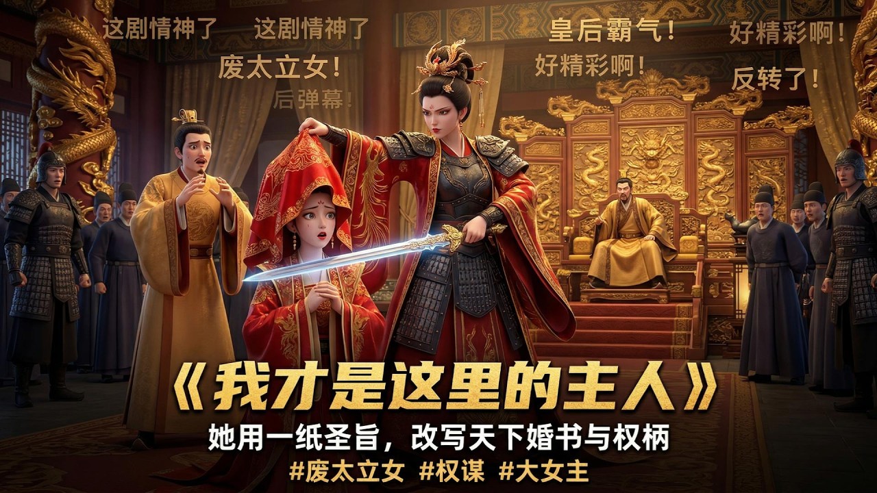 女皇登基：萧氏江山，她说立就立，她说废就废！