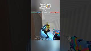 Cypher’s Ninja Hideout 😂🎭 | Ultimate Sneaky Play!#valorantcommunity #valoranthighlights
