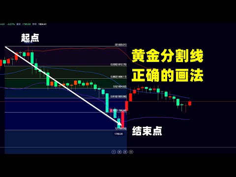 黄金分割线画正确，投资翻倍少不了！12月30日晚盘黄金反转 ...