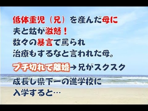 【スカッとする話】夫と姑が罵声を浴びせて激高！母はブチギレて離婚した。その衝撃の理由とは？・・