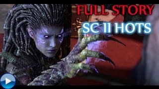 Starcraft 2: Heart of the Swarm Full Storyline - All Cinematics, Cutscenes and Edited Gameplay