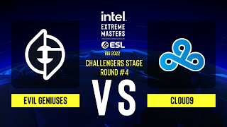 Evil Geniuses vs. Cloud9 - Map 2 [Overpass] - IEM Rio Major 2022 - Challengers Stage - ROUND #4