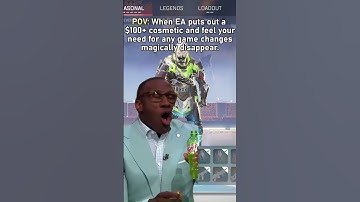 EA putting out $100 cosmetics instead of fixing the game! 😂 Apex Legends Memes #shorts