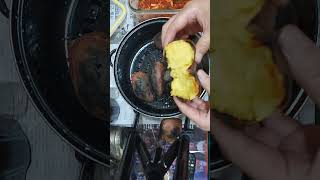 23일 저녁식사 군고구마 먹습니다 ㅎㅎ 감사합니다