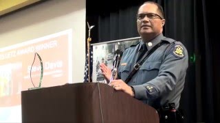 Lt. Steve Davis -- 2015 Letz Unsung Hero