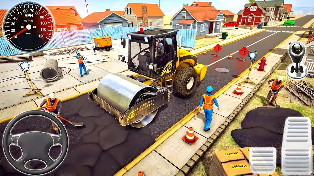 City Road Construction Games - City Construction Simulator - Android GamePlay #3
