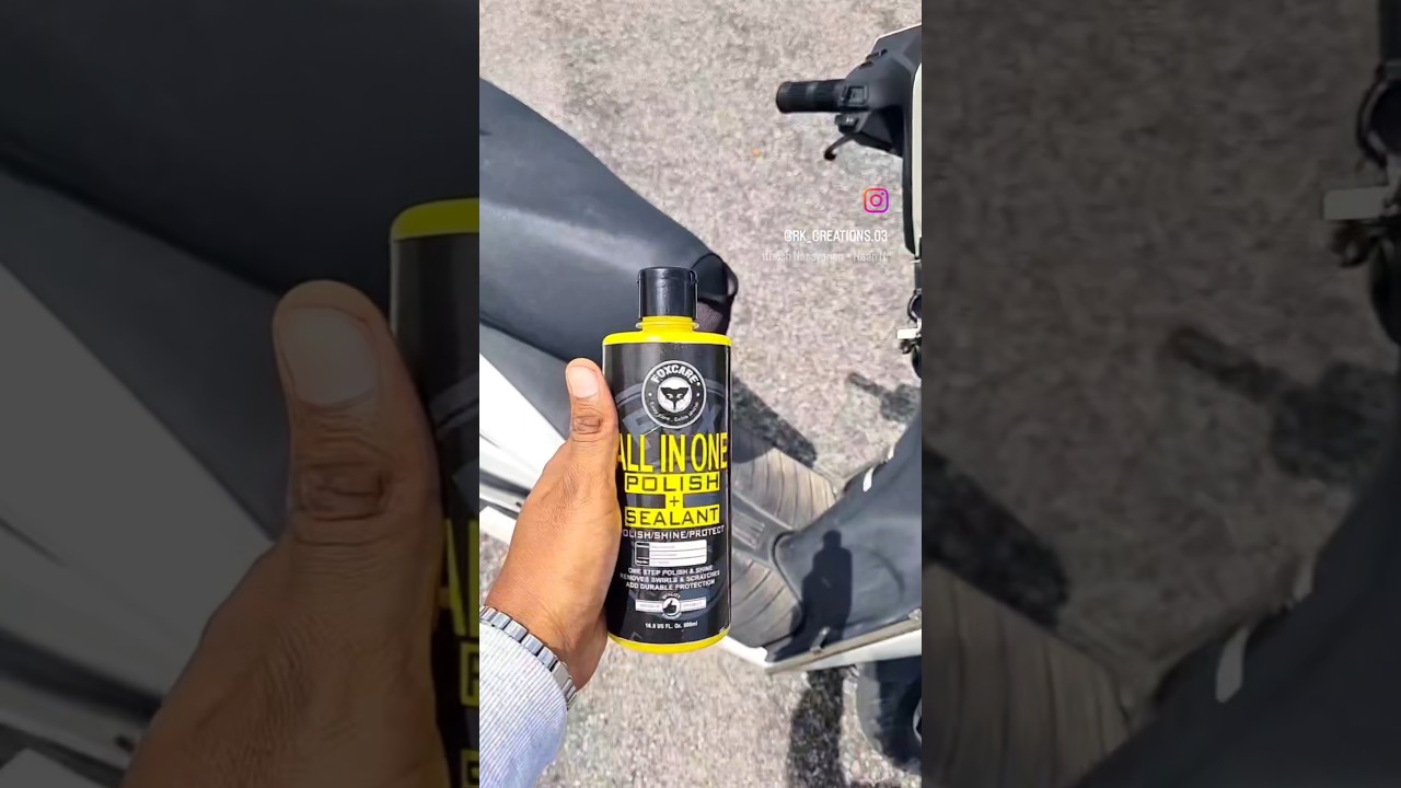 All in one Polish for Bikes and Cars | 