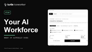 What Does an AI Workforce Actually Do | Turtle AI Coworker