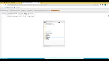 Open Resources in Developer Console #inSalesforce