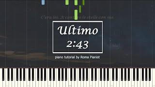 Ultimo - 2:43 am (video tutorial) con spartito