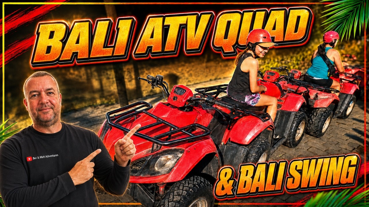 Quad ATV Bike riding in Ubud BALI and Bali swing. Is it worth it? - YouTube
